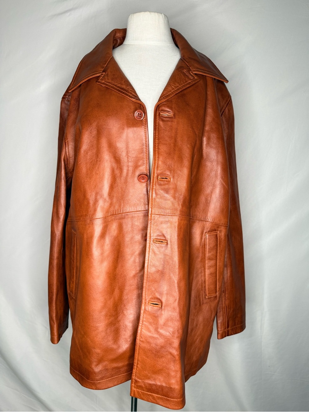 NWT Fjackets 100% Genuine Leather Coat / Jacket - Size XXXL - Picture 6 of 10